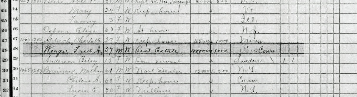Weage 1870 Census in Chicago enhanced