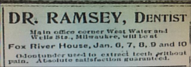 Dr Ramsey Ad WP-12-17-98